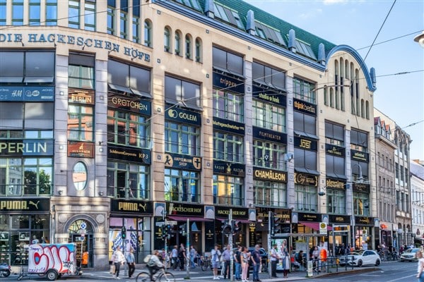 "Hackerscher Hof" in the historcial centerBerlin Mitte