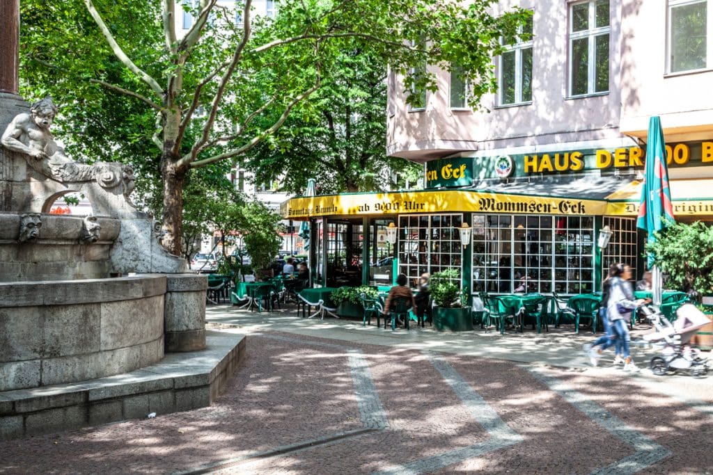 Authentic German bistro at Himdemith Platz in Charlottenburg