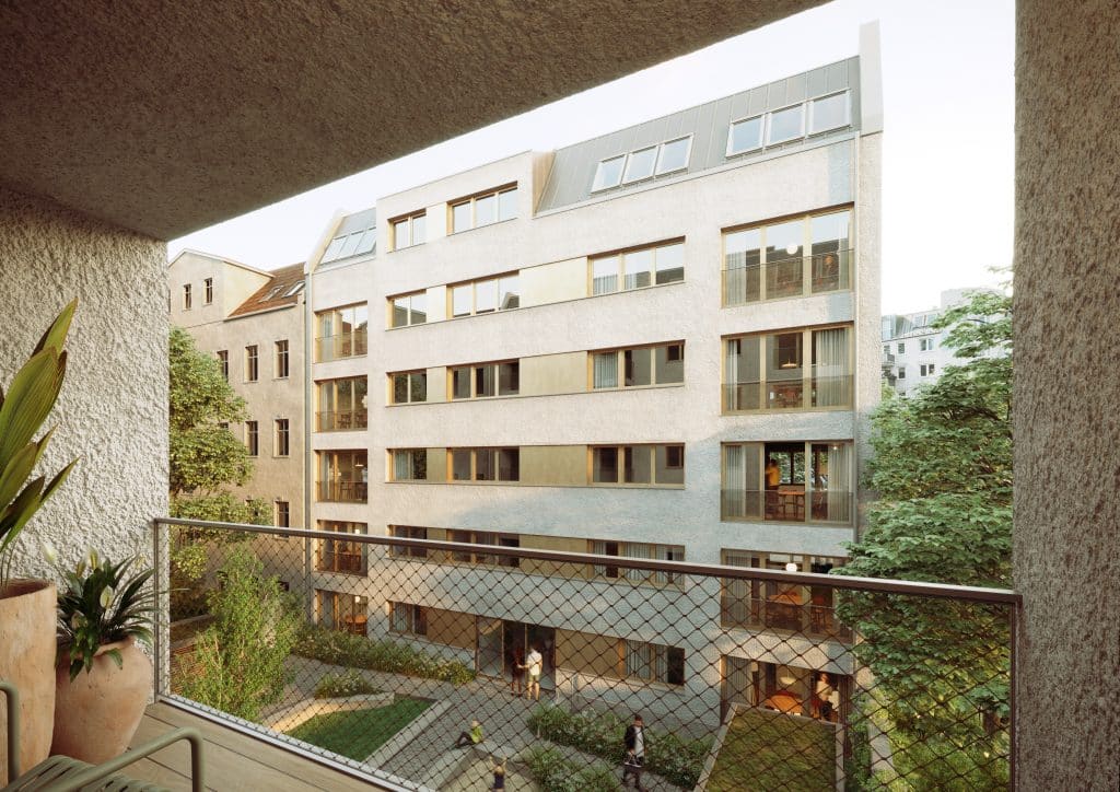 Generous living volumes and south-facing balconies