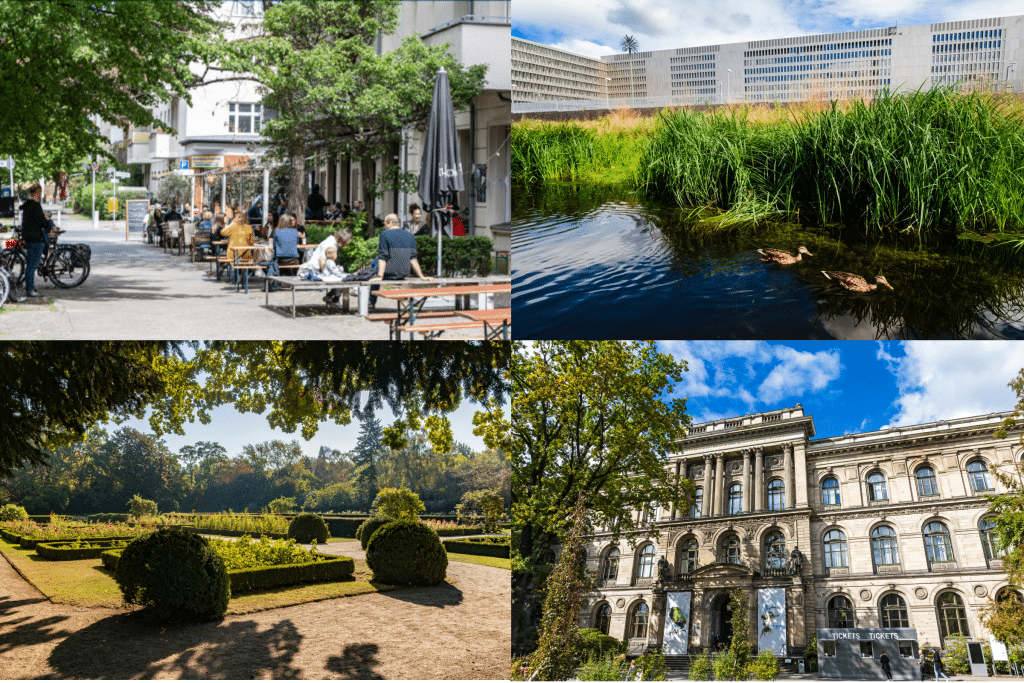 Strategic location of the Backyard property in Berlin Mitte district and Wedding area