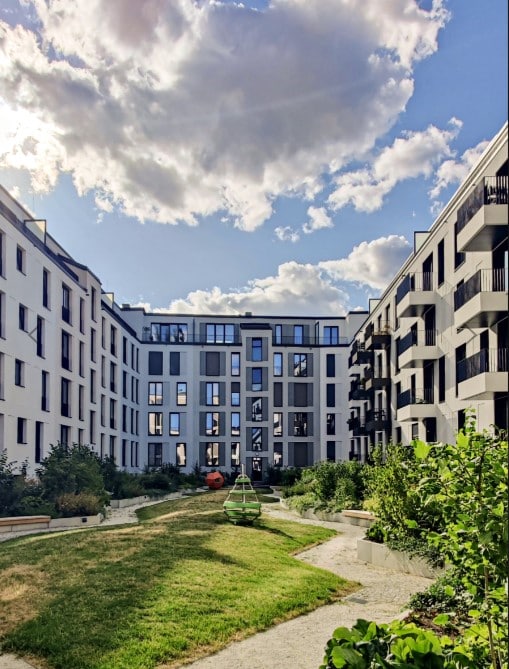 The interior courtyard of the Kurfüsrt