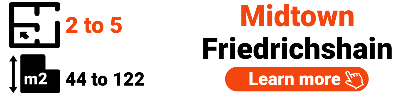 Midtowndevelopment next to Alexanderplatz with new contruction homes   from 2 to 5 rooms