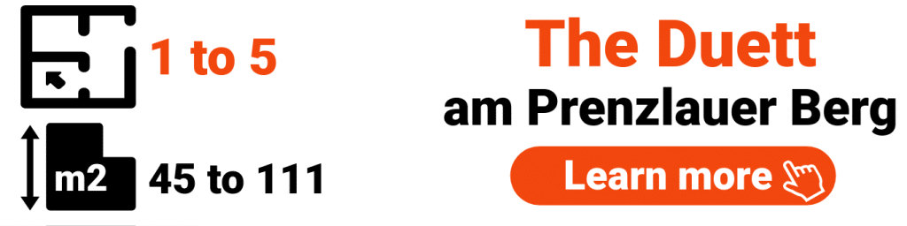 The Duett project in Berlin Prenzlauer Berg with 34 new build homes